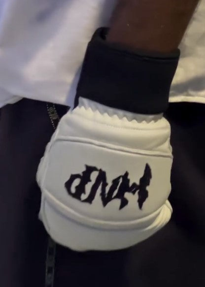 White HNP Ski Mittens