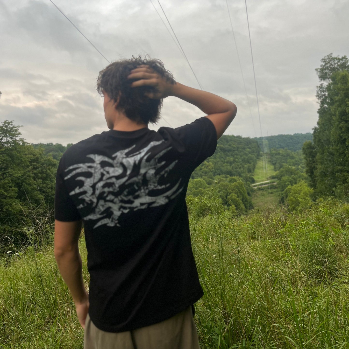 HNP Black Snow Camo T-Shirt