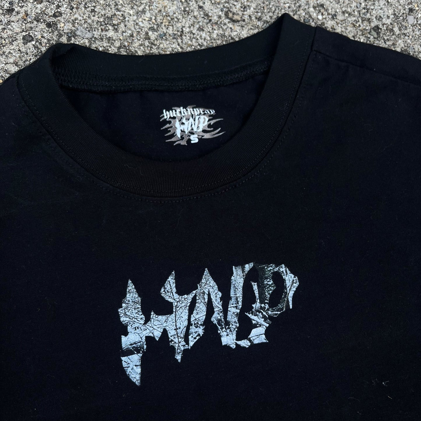 HNP Black Snow Camo T-Shirt