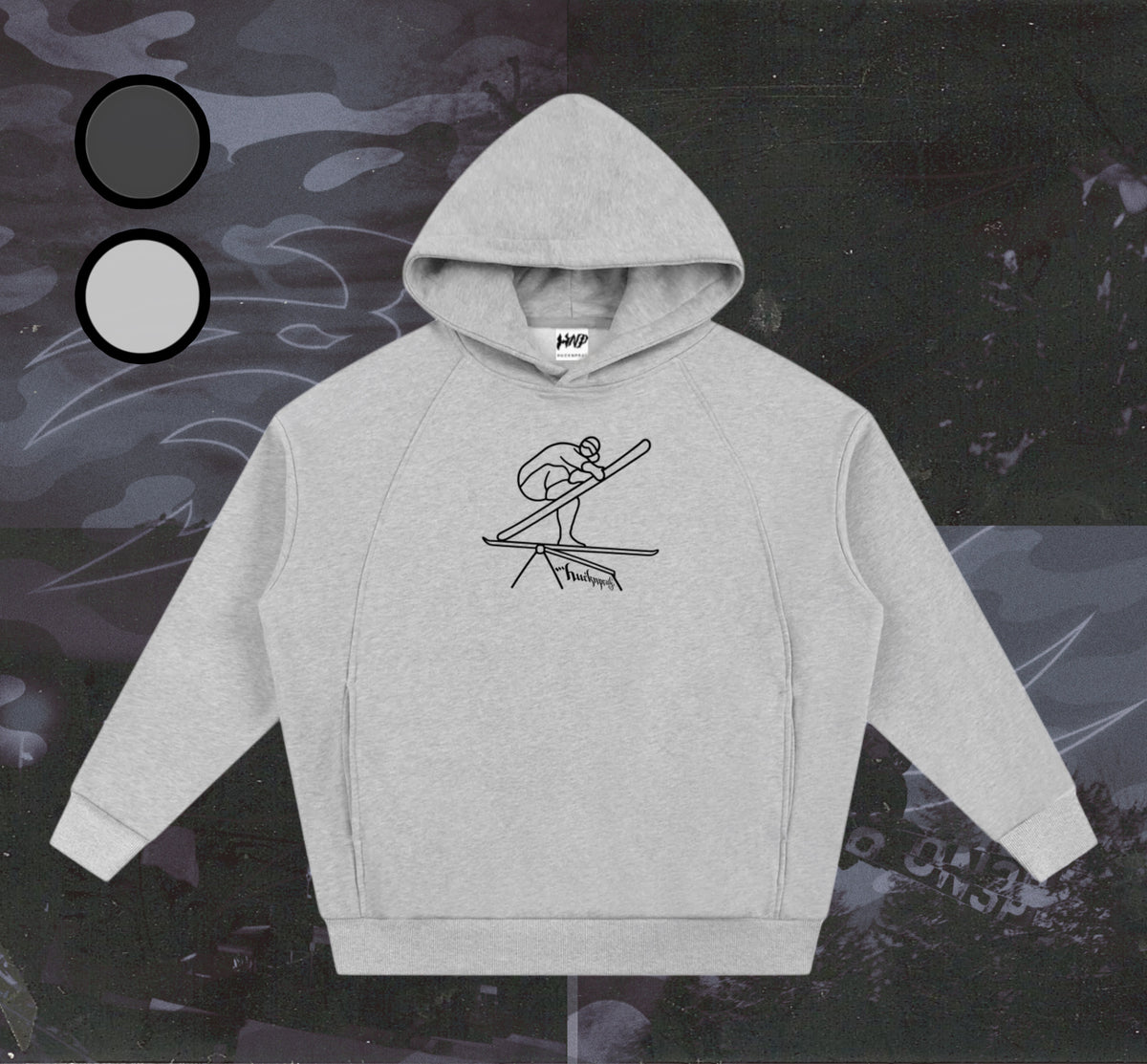 "Hucknpray" Original Stickman Hoodie