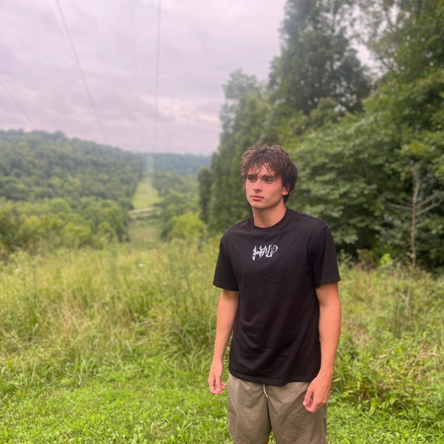 HNP Black Snow Camo T-Shirt