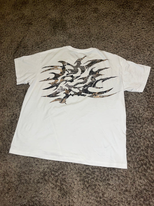 HNP Oversized White Camo T-Shirt