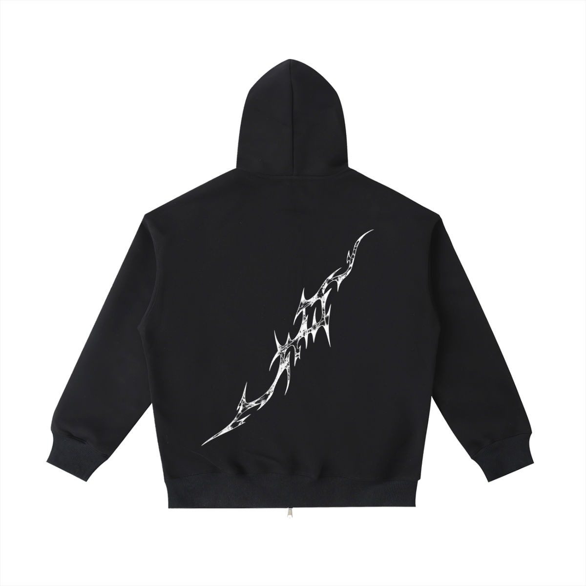 "Hucknpray" Double-Zip Hoodie